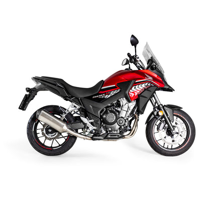 Remus Okami stainless steel matt EC approved slip-on for HONDA CB 500 X 2017-2020