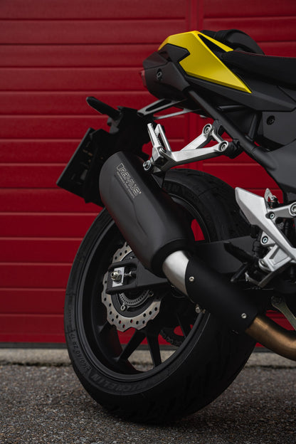 Remus Nxt stainless steel black EC- approved slip-on for HONDA CB 750 HORNET 2023