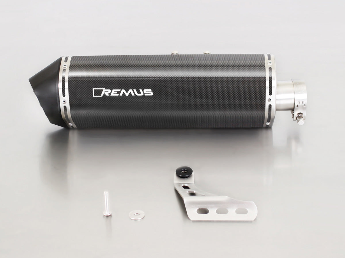 Remus Okami carbon fibre EC approved slip-on for HONDA CRF 1000 L AFRICA TWIN 2015-2016