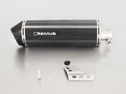 Remus Okami carbon fibre EC approved slip-on for HONDA CRF 1000 L AFRICA TWIN 2015-2016