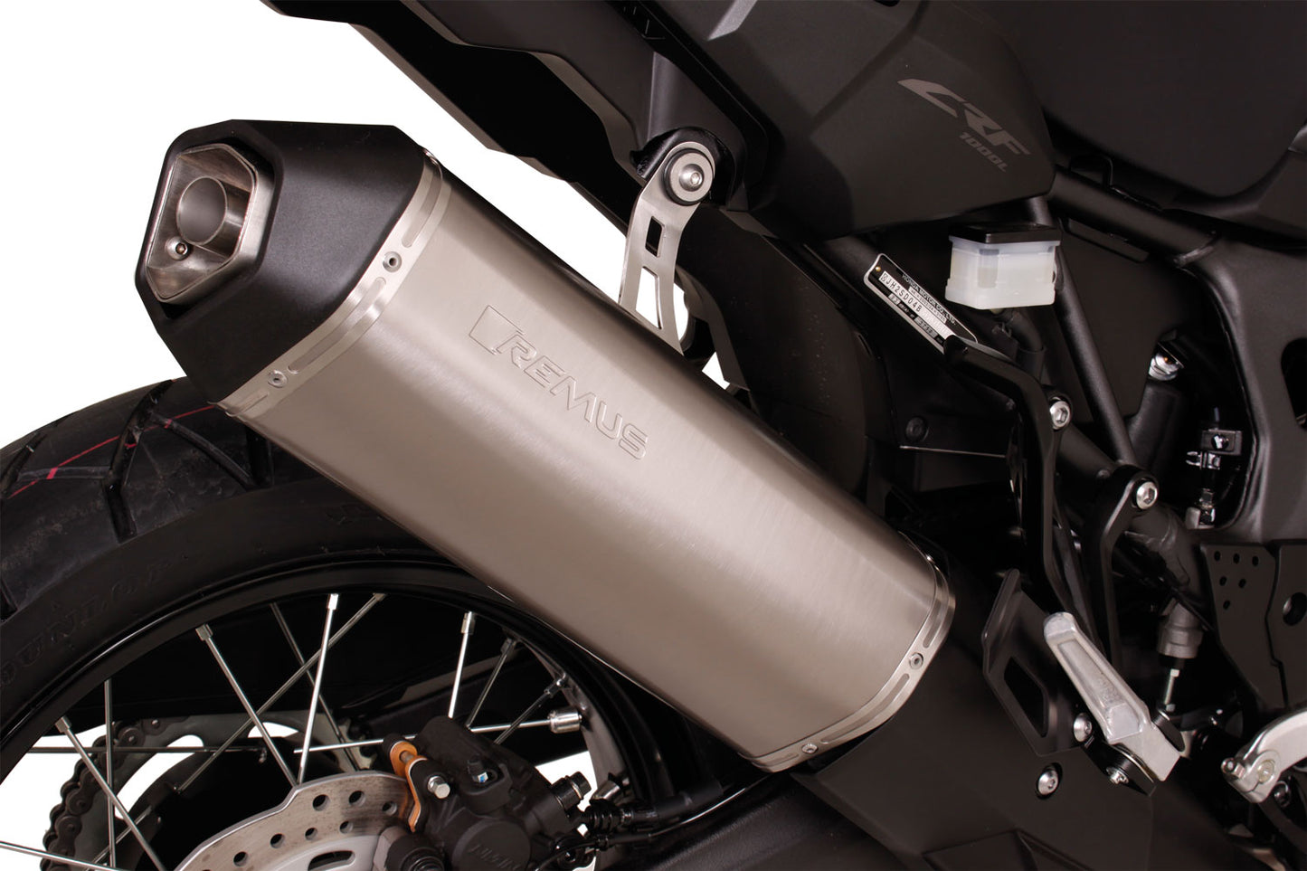 Remus Okami titanium EC approved slip-on for HONDA CRF 1000 L AFRICA TWIN 2015-2016