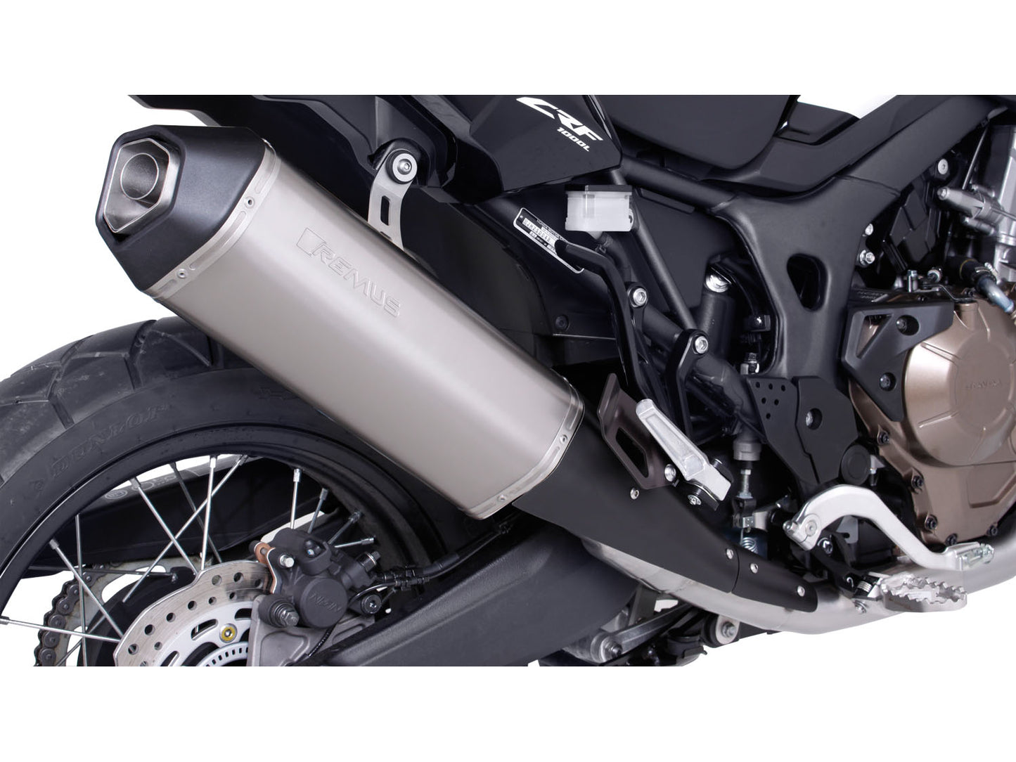 Remus Okami titanium EC approved slip-on for HONDA CRF 1000 L AFRICA TWIN /ADVENTURE SPORT 2017-2019