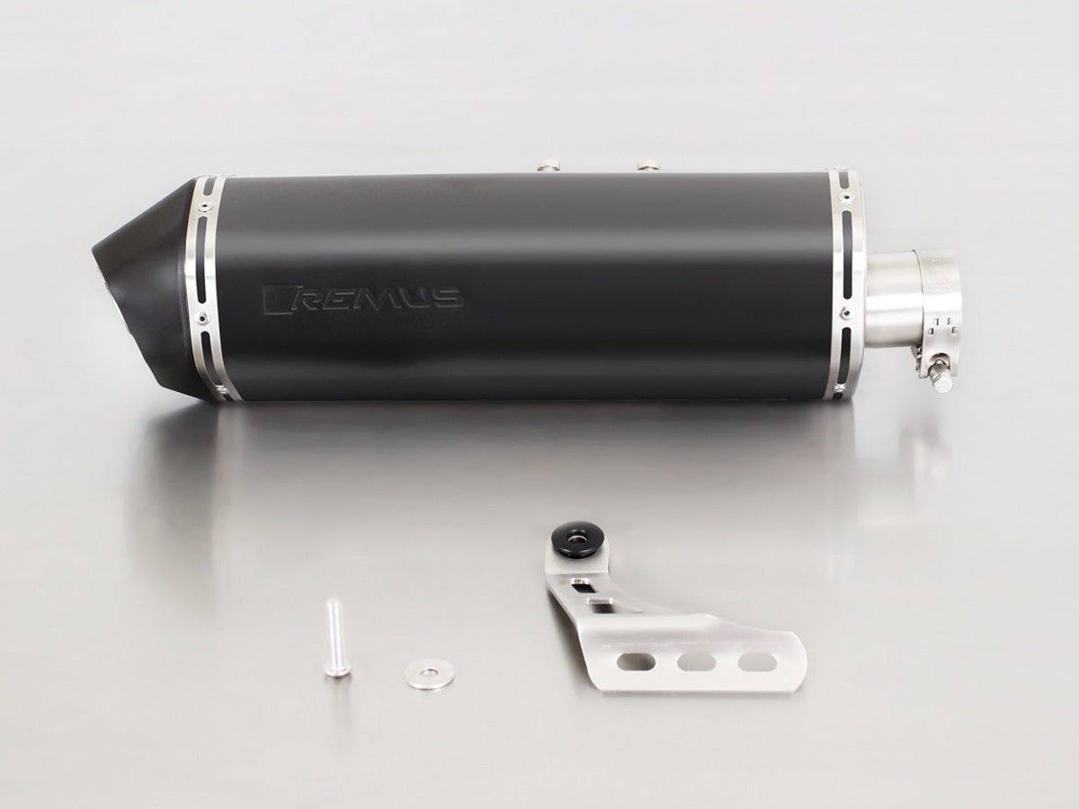 Remus Okami stainless steel black EC approved slip-on for HONDA CRF 1000 L AFRICA TWIN /ADVENTURE SPORT 2017-2019