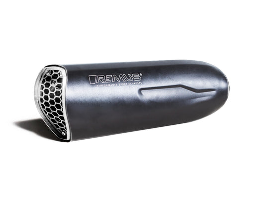 Remus Nxt stainless steel black racing slip-on for HONDA CRF 1100 L AFRICA TWIN /ADVENTURE SPORT 2020-2023