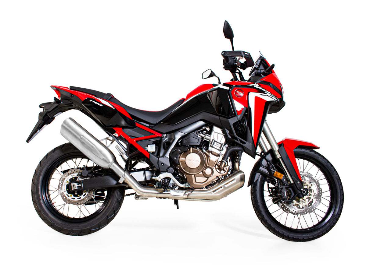 Remus Nxt stainless steel matt EC- approved slip-on for HONDA CRF 1100 L AFRICA TWIN /ADVENTURE SPORT 2020-2023