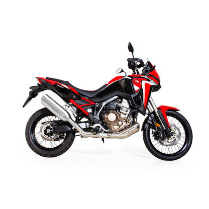 Remus Nxt stainless steel matt racing slip-on for HONDA CRF 1100 L AFRICA TWIN /ADVENTURE SPORT 2024-2025