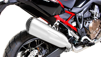 Remus Nxt stainless steel black EC- approved slip-on for HONDA CRF 1100 L AFRICA TWIN /ADVENTURE SPORT 2024-2025
