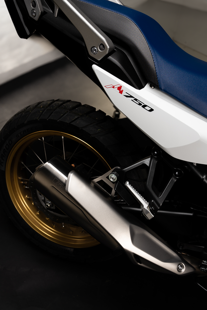 Remus Nxt stainless steel matt racing slip-on for HONDA XL 750 TRANSALP 2023-2024