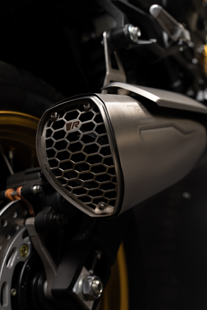 Remus Nxt stainless steel matt EC- approved slip-on for HONDA XL 750 TRANSALP 2023-2024