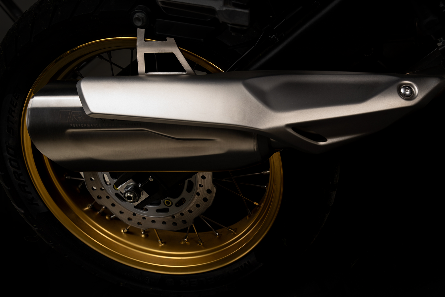 Remus Nxt stainless steel matt racing slip-on for HONDA XL 750 TRANSALP 2023-2024