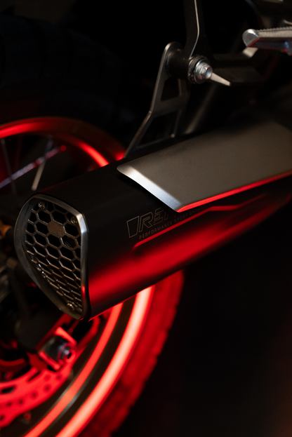 Remus Nxt stainless steel black racing slip-on for HONDA XL 750 TRANSALP 2023-2024