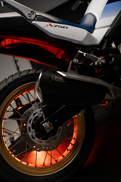 Remus Nxt stainless steel black EC- approved slip-on for HONDA XL 750 TRANSALP 2023-2024