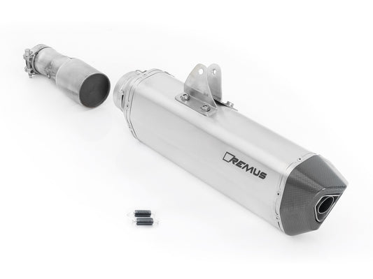 Remus Black Hawk steel matt EEC approved slip-on for HUSQVARNA 701 ENDURO/SUPERMOTO 2017-2020