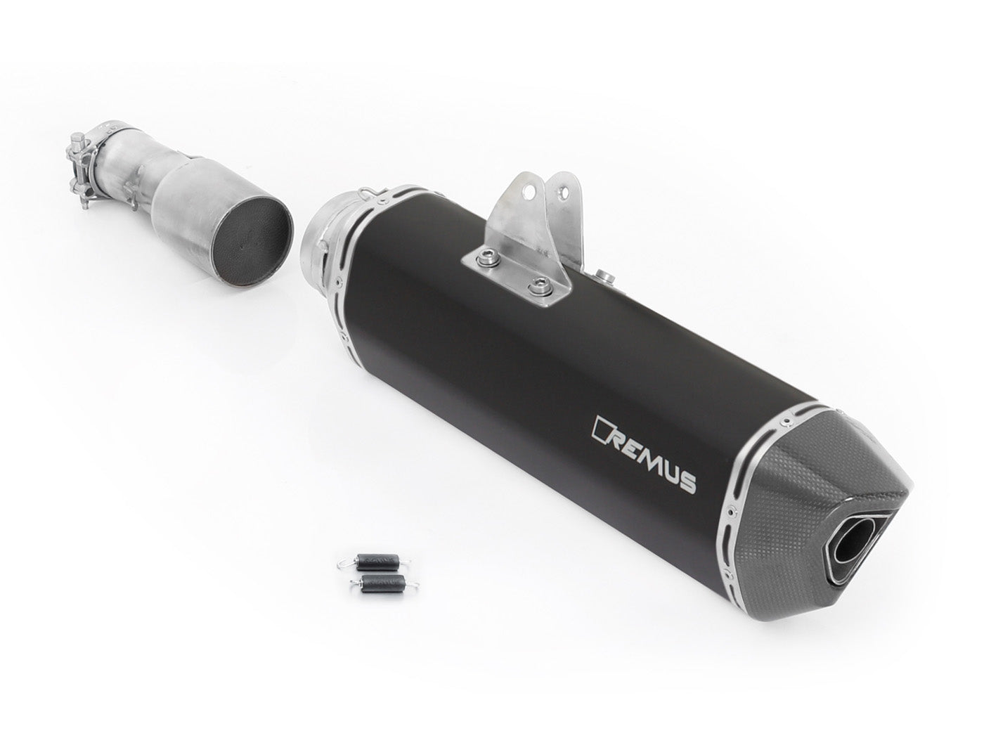 Remus Black Hawk steel matt EEC approved slip-on for HUSQVARNA 701 ENDURO/SUPERMOTO 2017-2020