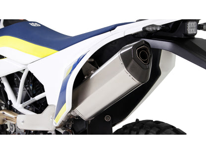 Remus Black Hawk steel matt EEC approved slip-on for HUSQVARNA 701 ENDURO/SUPERMOTO 2017-2020