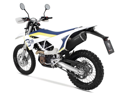 Remus Black Hawk black EEC approved slip-on for HUSQVARNA 701 ENDURO/SUPERMOTO 2017-2020
