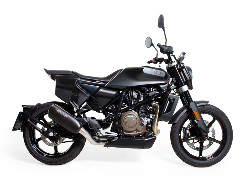 Remus Nxt stainless steel black racing slip-on for HUSQVARNA VITPILEN 701 2017-2020