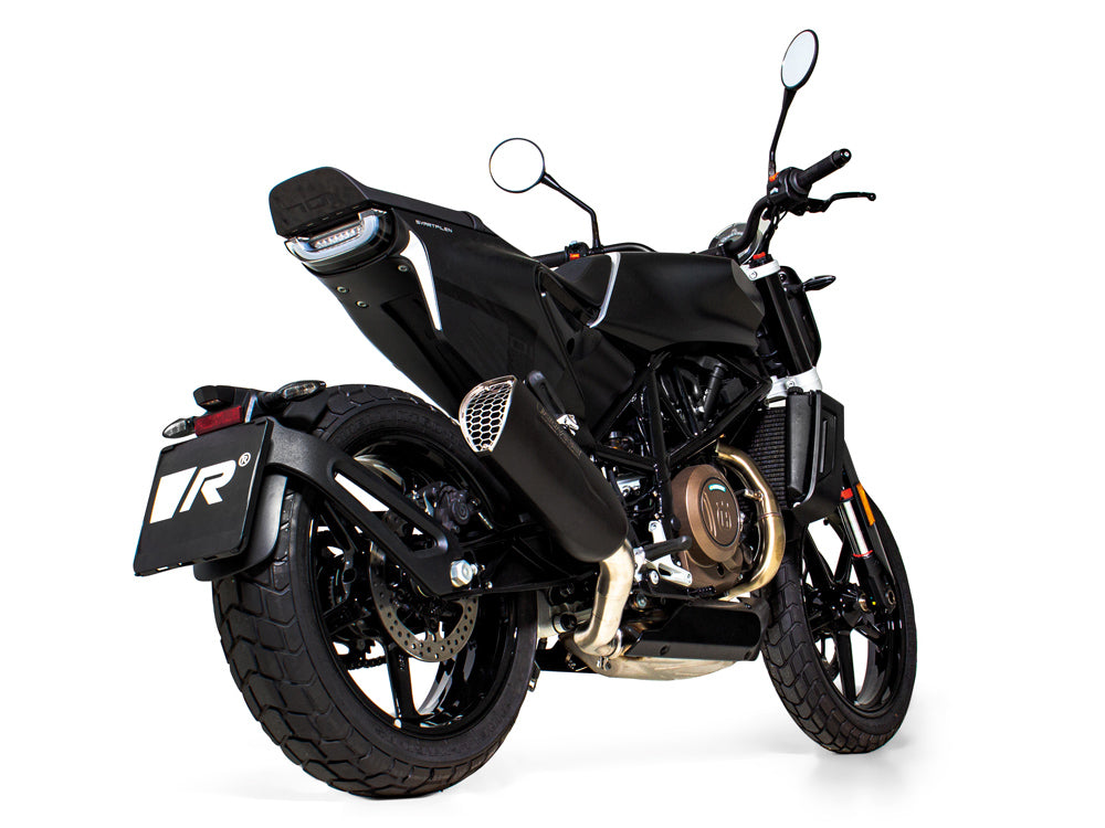 Remus Nxt stainless steel black racing slip-on for HUSQVARNA VITPILEN 701 2017-2020