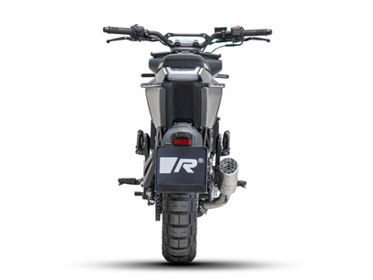 Remus Mesh stainless steel brushed racing slip-on for HUSQVARNA SVARTPILEN 125 2021-2022