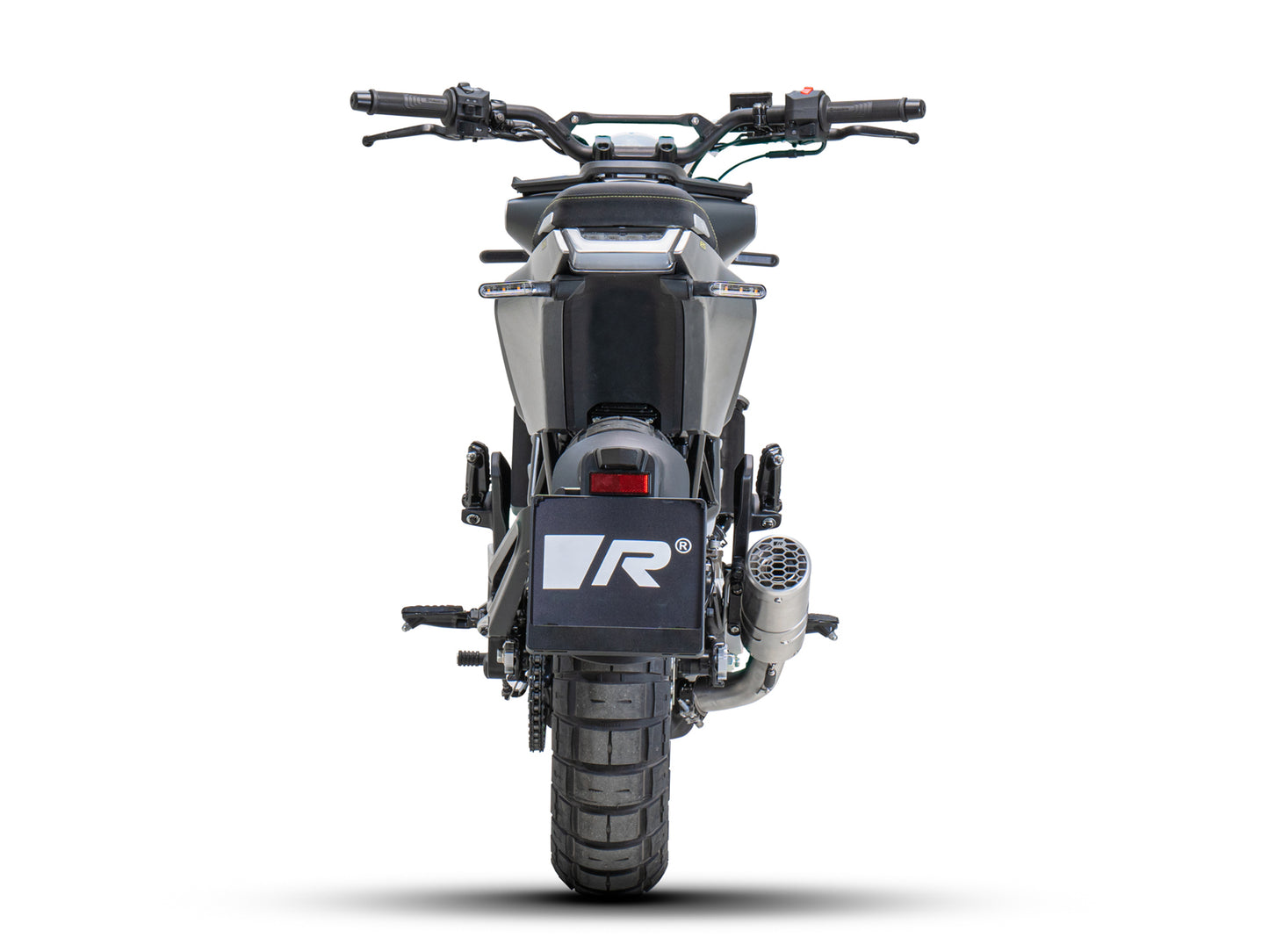 Remus Mesh stainless steel brushed racing slip-on for HUSQVARNA SVARTPILEN 125 2021-2022