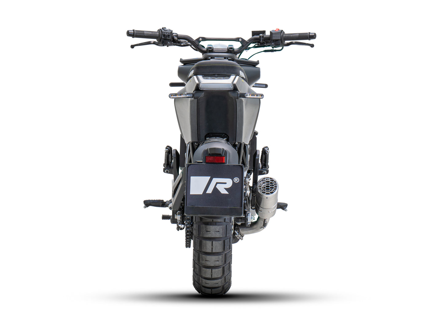 Remus Mesh stainless steel brushed racing slip-on for HUSQVARNA VITPILEN 401 2023