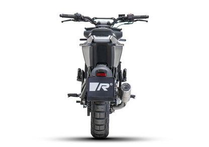 Remus Mesh stainless steel brushed homologated slip-on for HUSQVARNA SVARTPILEN 401 2023