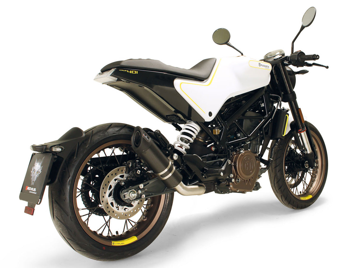 Remus Sport Flow racing slip on for HUSQVARNA SVARTPILEN 401 2017-2019