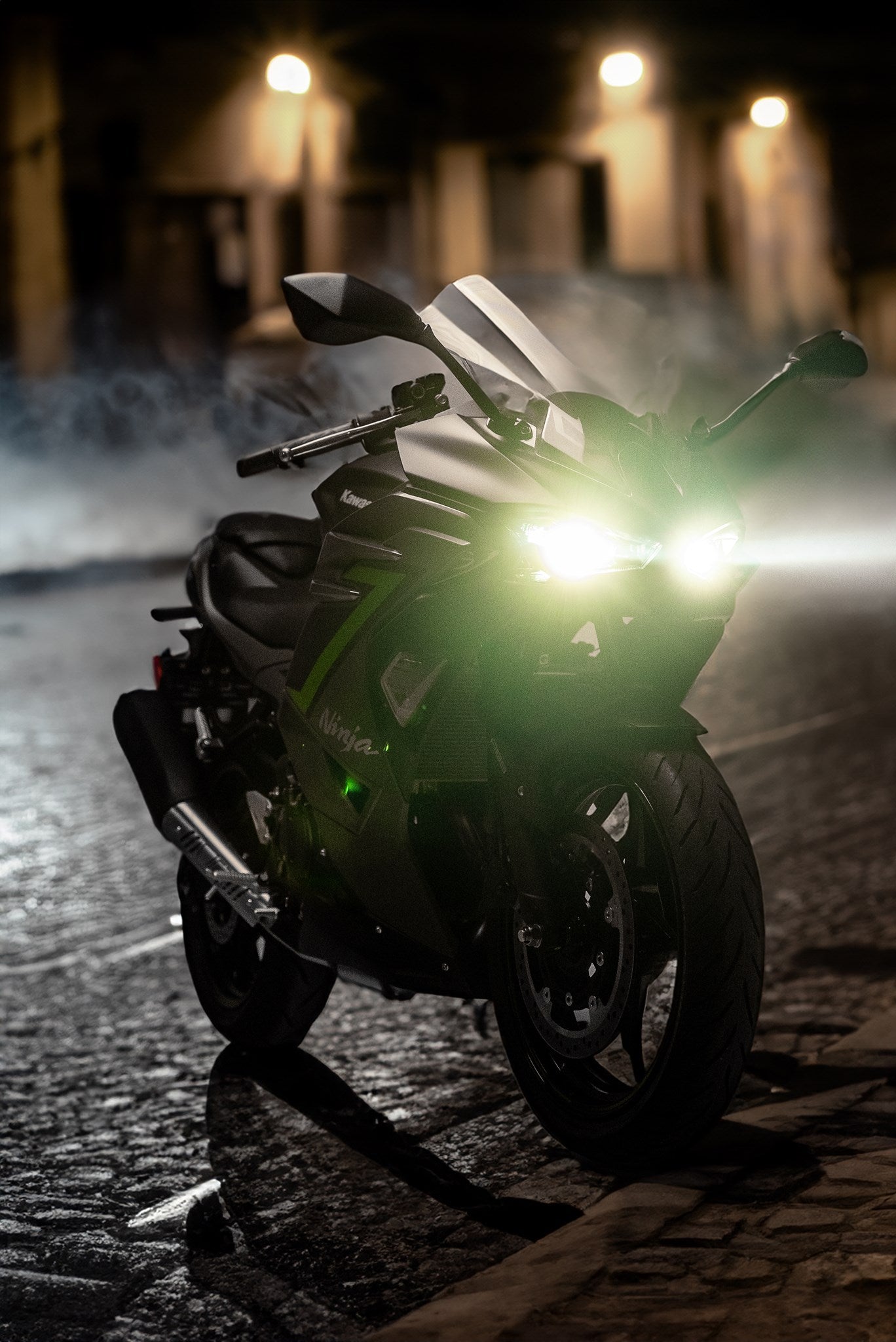 Remus Nxt stainless steel black racing slip-on for KAWASAKI NINJA 500 2024