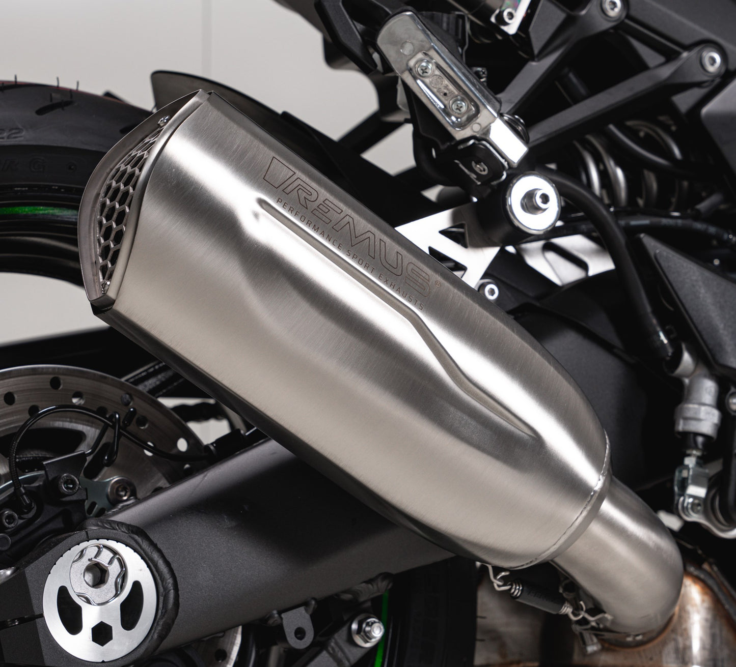 Remus Nxt stainless steel matt EC- approved slip-on for KAWASAKI NINJA 1000 SX 2020-2024