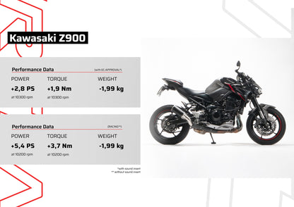 Remus BoostR EC approved slip-on for KAWASAKI Z 900 2020-2024