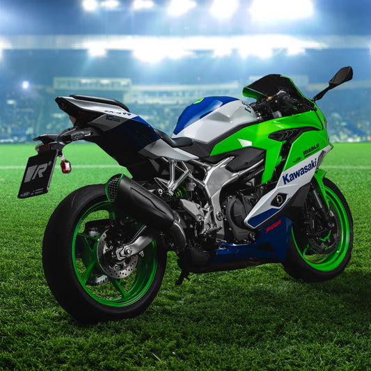 Remus Nxt stainless steel black EC- approved slip-on for KAWASAKI ZX4 R/RR 2024