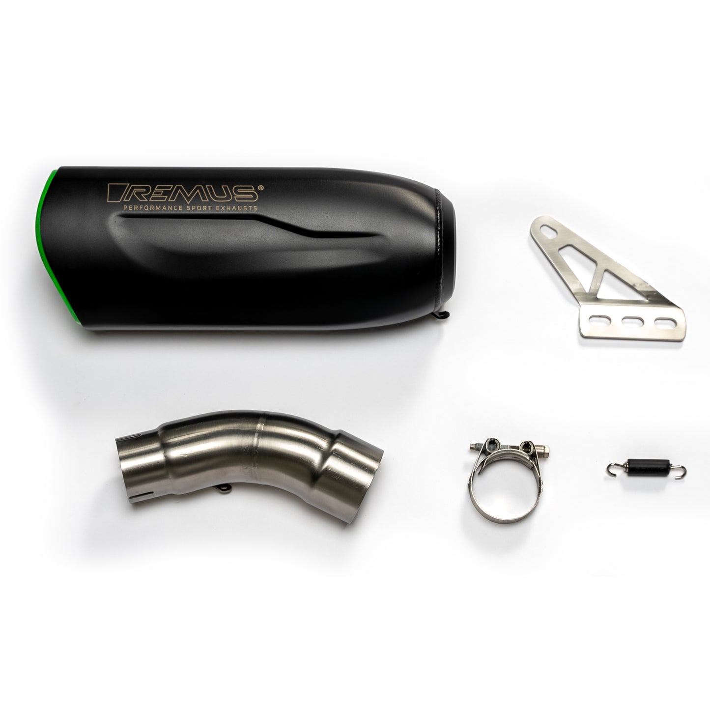 Remus Nxt stainless steel black EC- approved slip-on for KAWASAKI ZX4 R/RR 2024