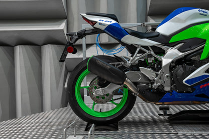 Remus Nxt stainless steel black EC- approved slip-on for KAWASAKI ZX4 R/RR 2024