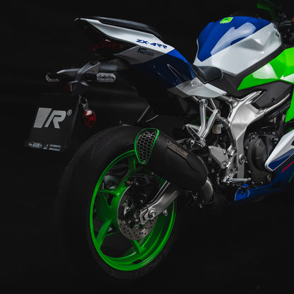Remus Nxt stainless steel black EC- approved slip-on for KAWASAKI ZX4 R/RR 2024