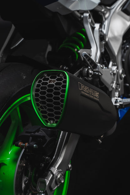 Remus Nxt stainless steel black EC- approved slip-on for KAWASAKI ZX4 R/RR 2024