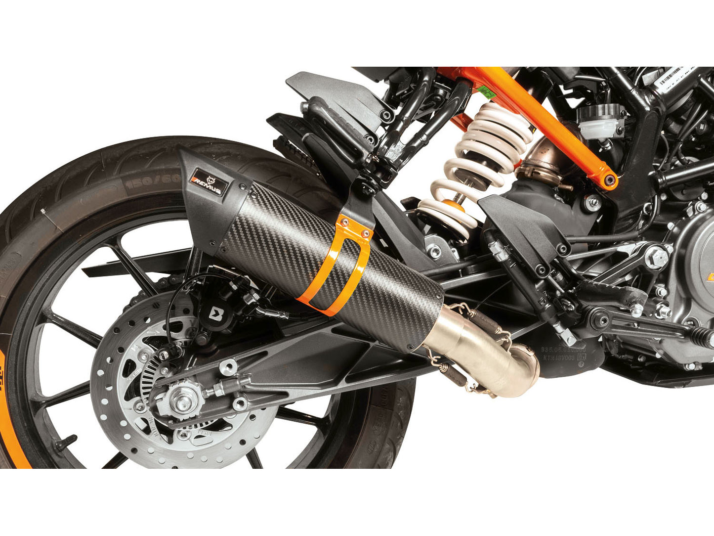 Remus Sport Flow slip on for KTM 390 DUKE 2017-2020, EC approval