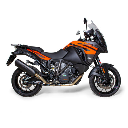 Remus Nxt stainless steel black racing slip-on for KTM 1290 SUPERADVENTURE R/S/T 2017-2020