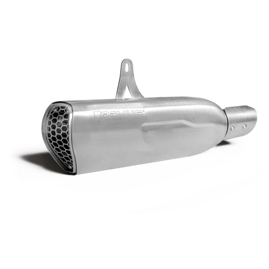 Remus Nxt stainless steel matt racing slip-on for KTM 1290 SUPERADVENTURE R/S/T 2017-2020