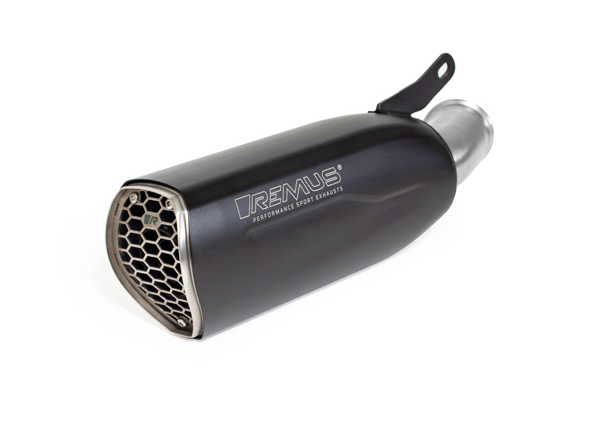 Remus Nxt stainless steel black EC- approved slip-on for KTM 1290 SUPERDUKE R 2020-2022
