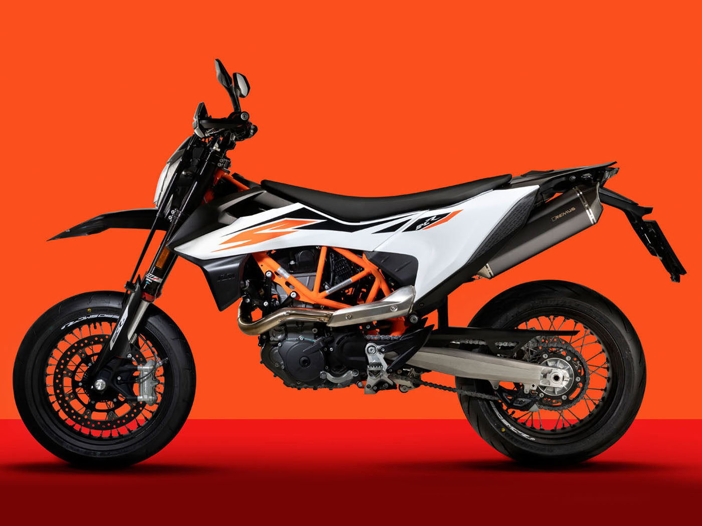 Remus Black Hawk black racing slip-on for KTM 690 ENDURO R 2019-2020