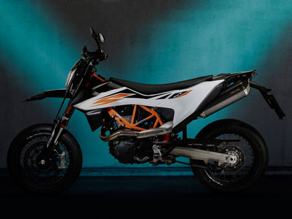 Remus Black Hawk black EEC approved slip-on for KTM 690 SMC R 2019-2020