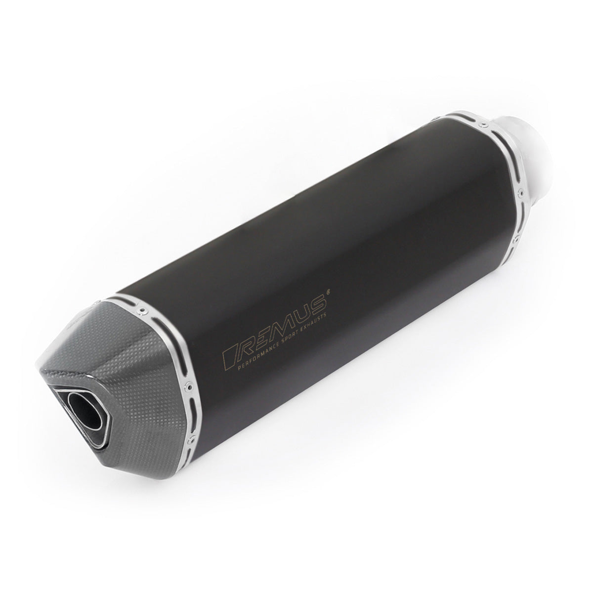 Remus full system with Black Hawk steel black EEC approved slip-on for KTM 690 ENDURO R 2019-2020