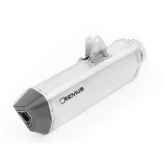 Remus Black Hawk steel matt EEC approved slip-on for KTM 790 ADVENTURE /R 2019-2021