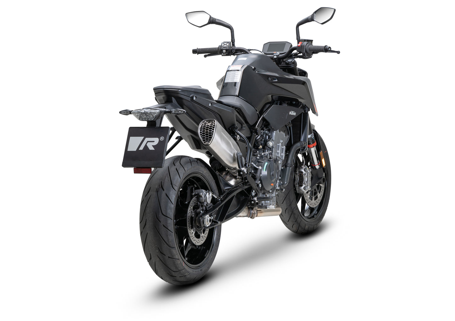 Remus Nxt stainless steel black EC- approved slip-on for KTM 890 DUKE /R 2020-2023