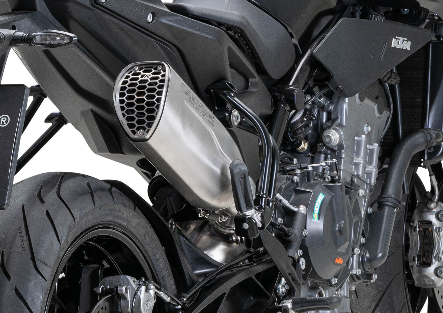 Remus Nxt stainless steel matt EC- approved slip-on for KTM 890 DUKE /R 2020-2023