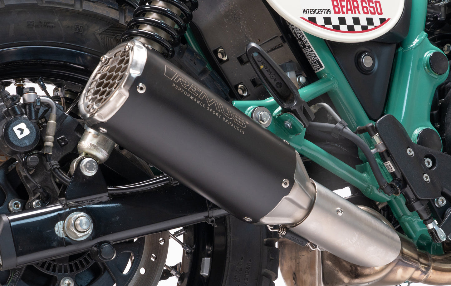 Remus BoostR racing slip-on for ROYAL ENFIELD BEAR 650 2025