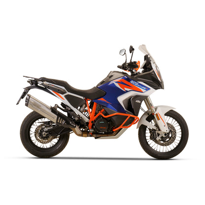 Remus 8 2.0 stainless steel matt EC approved slip-on for Ktm 1290 SuperAdventure S/R 2021-2023