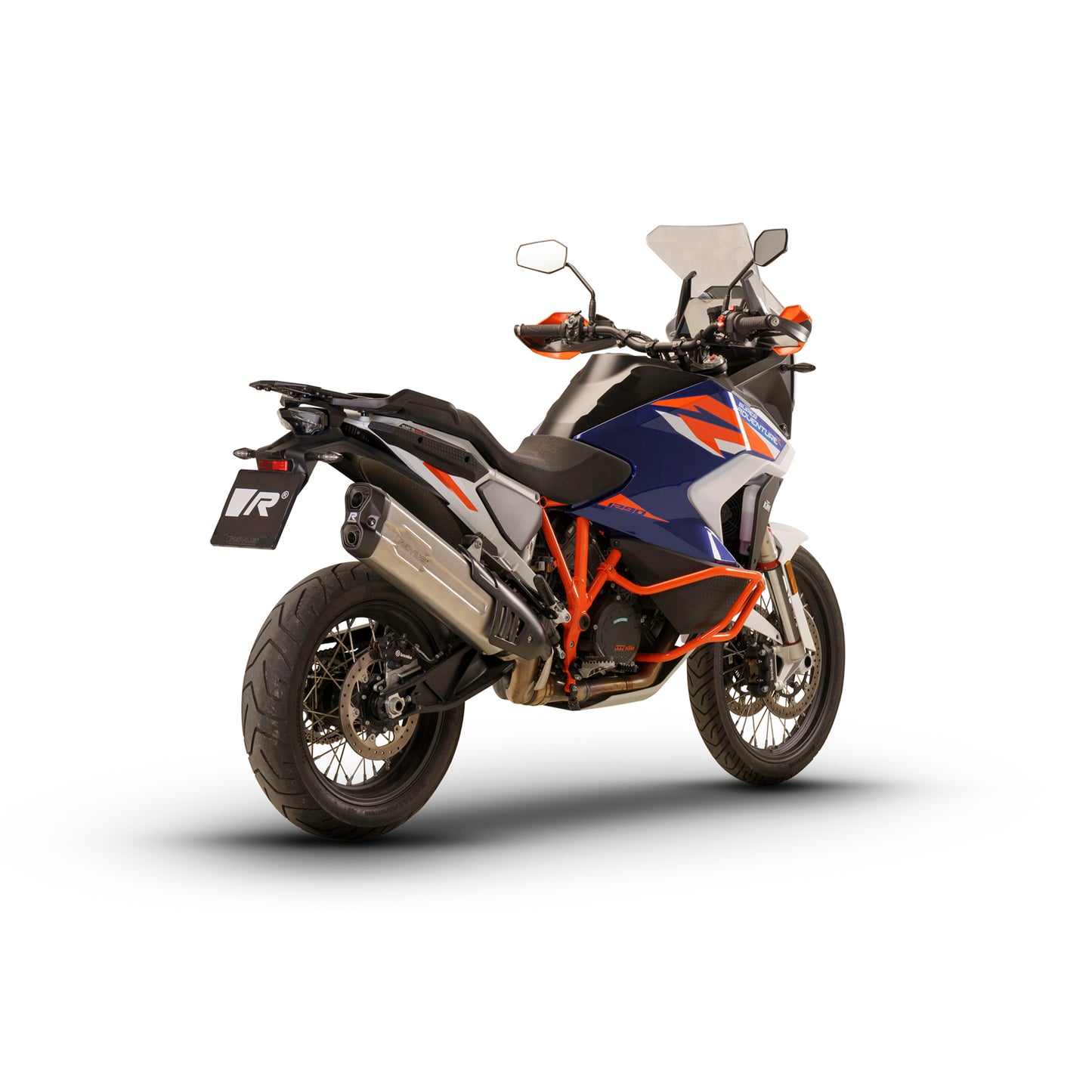 Remus 8 2.0 stainless steel matt EC approved slip-on for Ktm 1290 SuperAdventure S/R 2021-2023