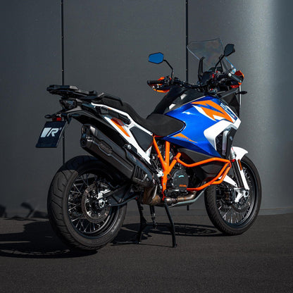 Remus 8 2.0 stainless steel black EC approved slip-on for Ktm 1290 SuperAdventure S/R 2021-2023