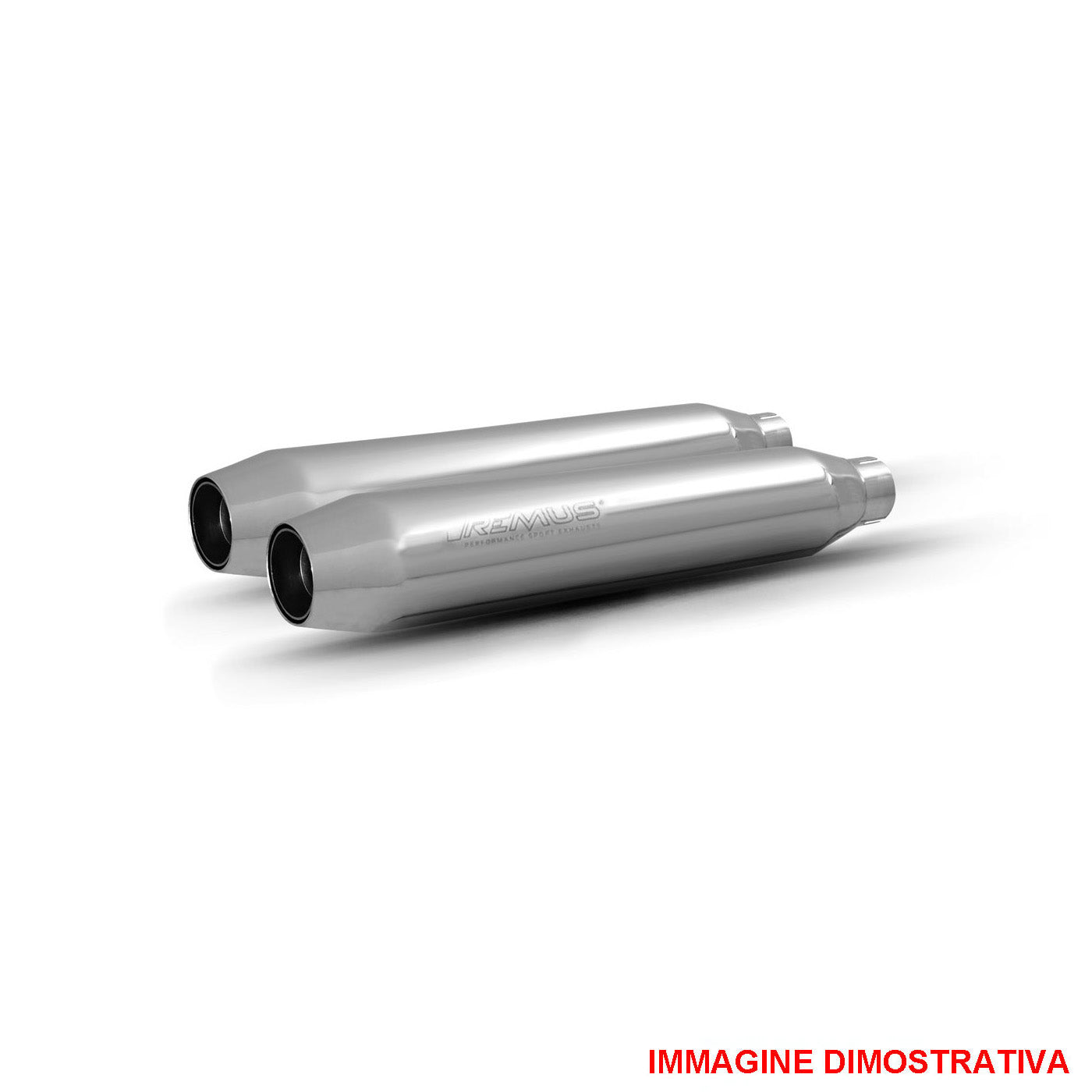 Remus Custom stainless steel chrome slip-ons set EC approved for TRIUMPH BONNEVILLE T120 2016-2020